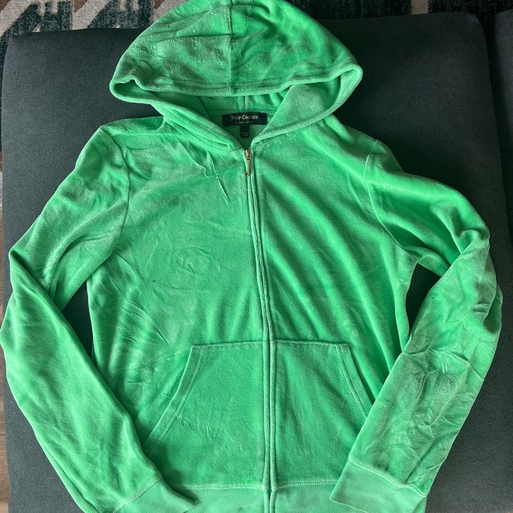 Juicy Couture Velour Zip Hoodie